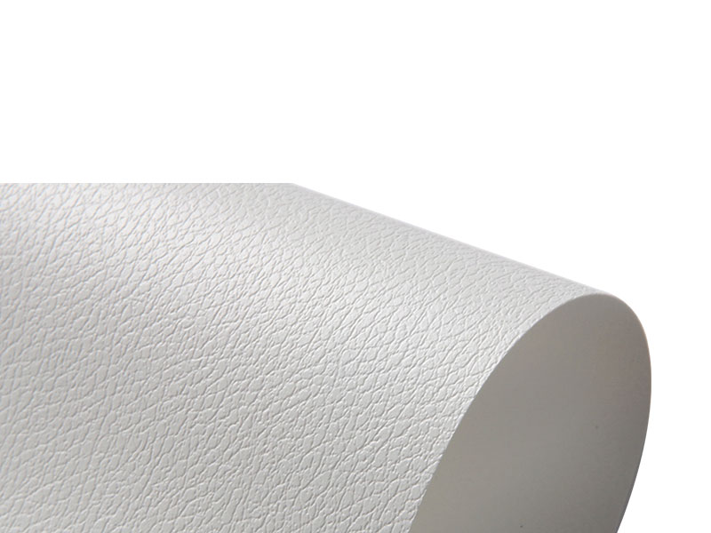 3D White Three-Dimensional Solid Color Pvc Ceiling Film-23