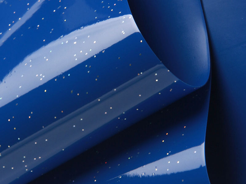 Blue PVC stretch Ceiling Film-17