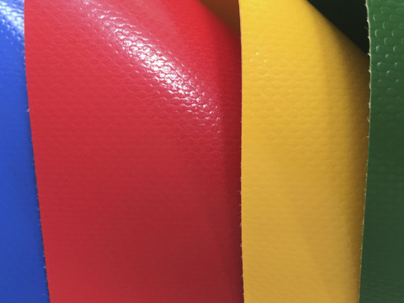 1050GSM 1000D30X32 Colorful Membrane Structure PVC Coated Polyester Fabric